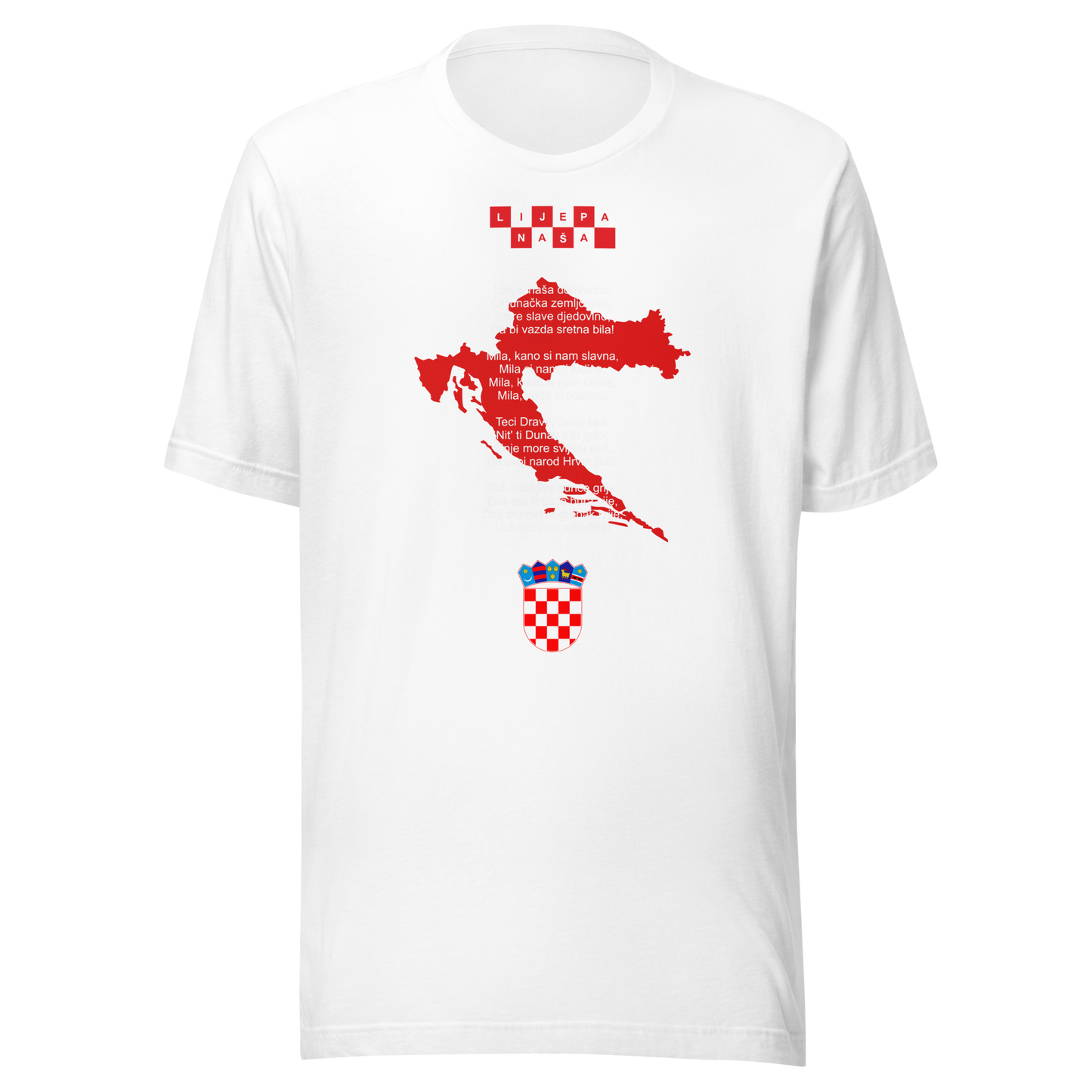 Hrvatska Unisex-T-Shirt