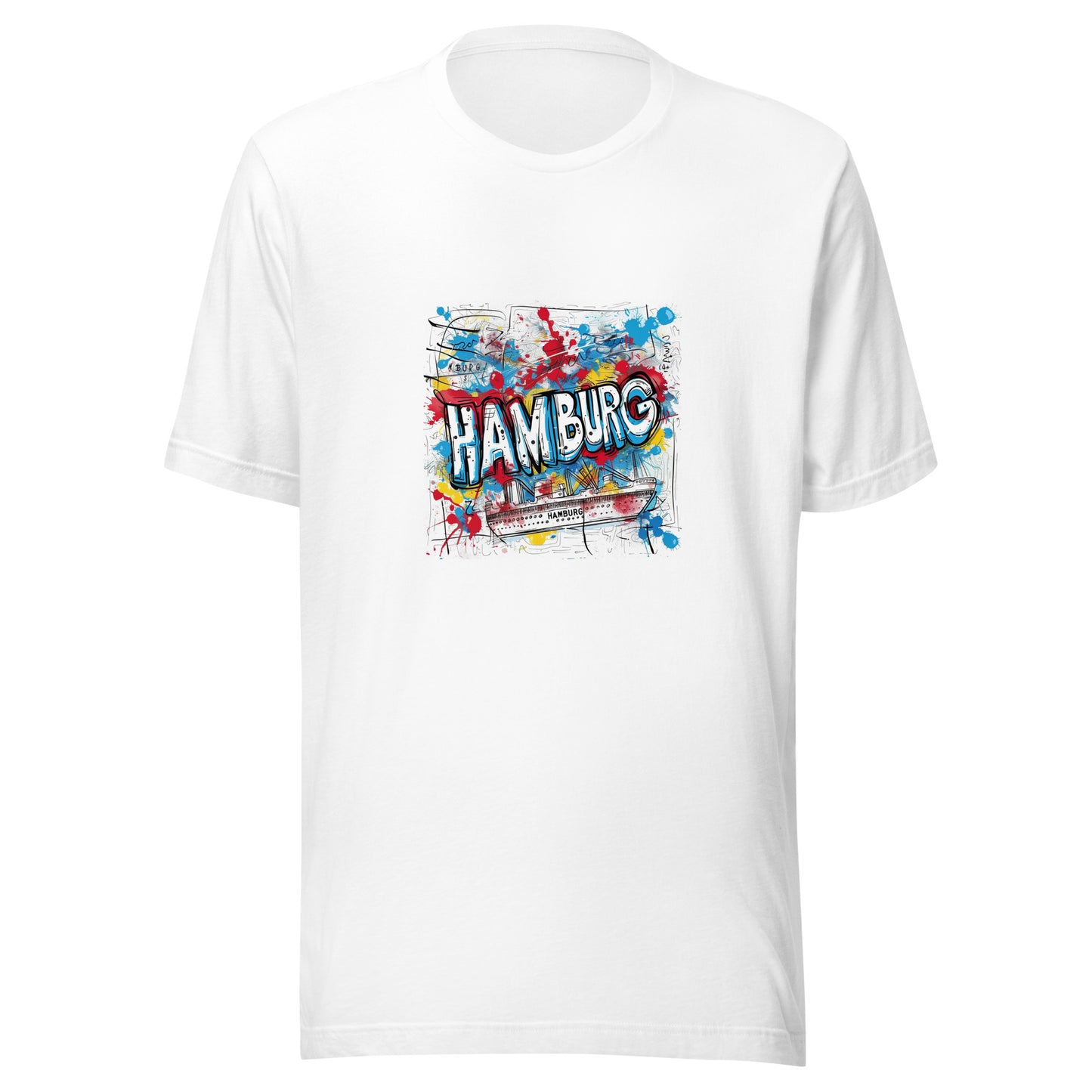 Deutschland Unisex-T-Shirt Hamburg